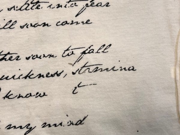 画像9: 【B品】Kimurawear　Tシャツ　リコ・ロドリゲス　クリーム (9)