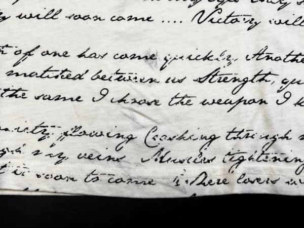 画像4: 【B品】Kimurawear　Tシャツ　リコ・ロドリゲス　クリーム (4)