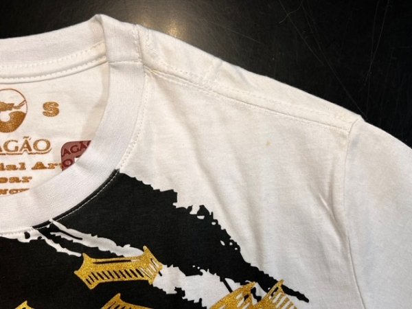 画像5: 【B品】DRAGAO Tシャツ Born To Fight 白 (5)