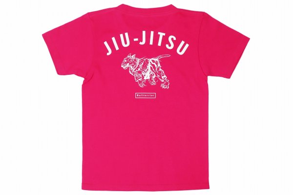 画像2: BULLTERRIER　キッズTシャツ Jiu-Jitsu ピンク (2)