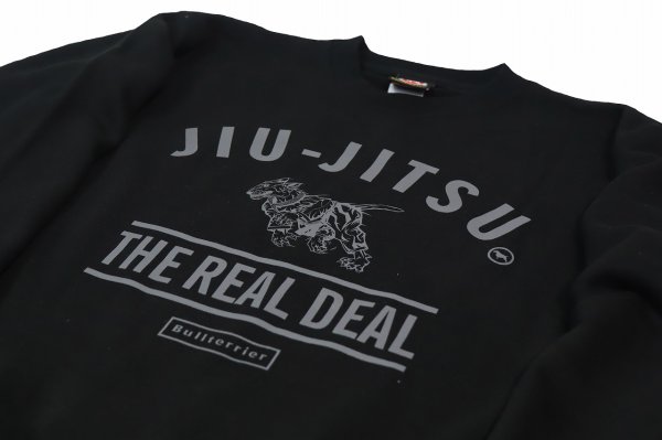 画像3: BULL TERRIER スウェットトレーナー JIU-JITSU 黒 (3)