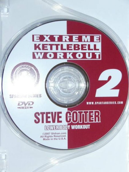 画像3: DVD Steve Cotter Extreme KETTLEBELL Workout 4枚組 (3)