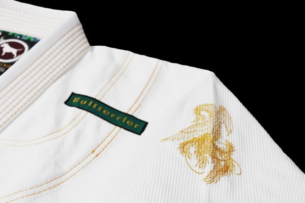 画像7: BULL TERRIER 柔術衣 Houou R 白 (7)