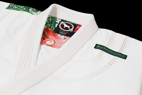 画像5: BULL TERRIER 柔術衣 Houou R 白 (5)