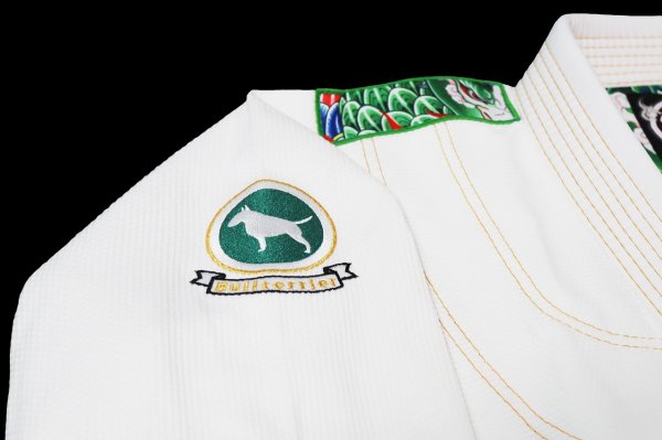 画像6: BULL TERRIER 柔術衣 Houou R 白 (6)