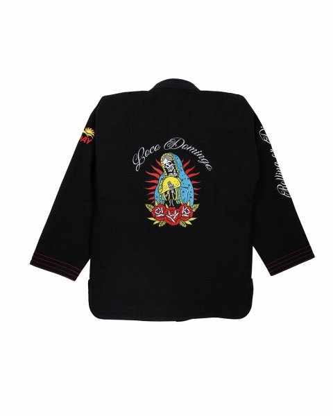 画像2: SUNDAY GROCERY STORE 柔術衣 Deli 黒 (2)