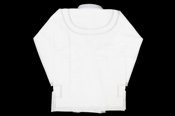 画像3: ブルテリア キッズ柔術衣 ウルトラライトR4.0 白 (3)