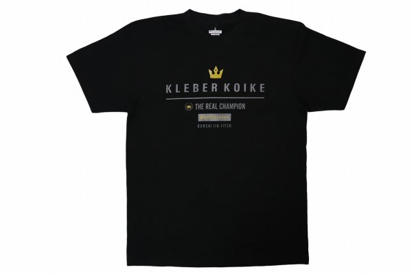 画像1: BULL TERRIER クレベル・コイケ King Tシャツ 黒 (1)
