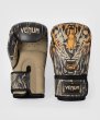 画像1: VENUM ボクシンググローブ Tiger 黒/ネオンオレンジ (1)