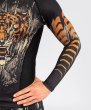 画像6: VENUM ラッシュガード Tiger 長袖 黒/ネオンオレンジ (6)