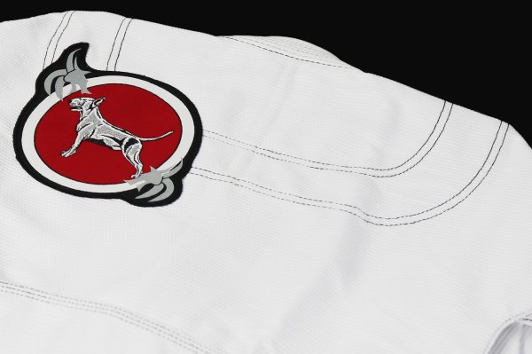 画像6: BULLTERRIER　キッズ柔術衣　Basic DX　白 (6)