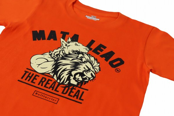 画像3: BULLTERRIER　キッズTシャツ Mata Leao オレンジ (3)