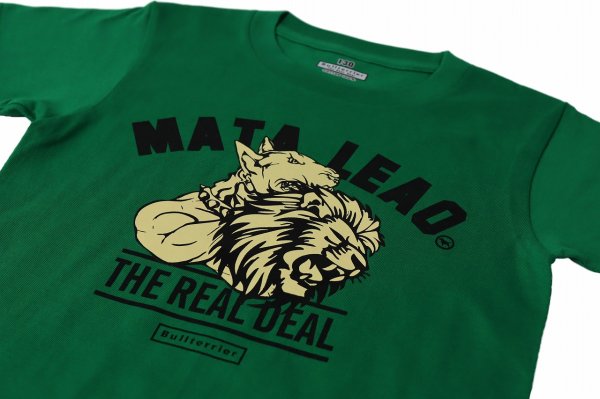 画像3: BULLTERRIER　キッズTシャツ Mata Leao 緑 (3)