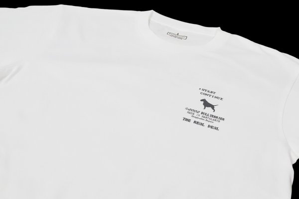 画像3: BULL TERRIER Tシャツ BT QUEST 白 (3)