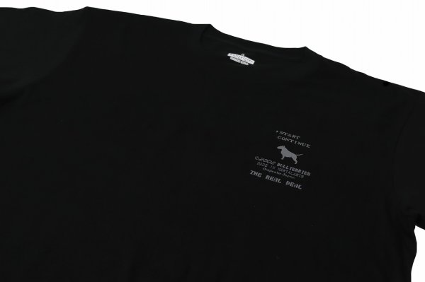 画像3: BULL TERRIER Tシャツ BT QUEST 黒 (3)