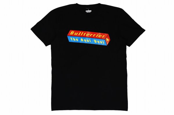 画像1: BULL TERRIER Tシャツ 3DBOX 黒 (1)
