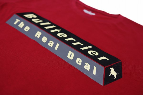 画像3: BULL TERRIER Tシャツ 3DBOX ワイン (3)