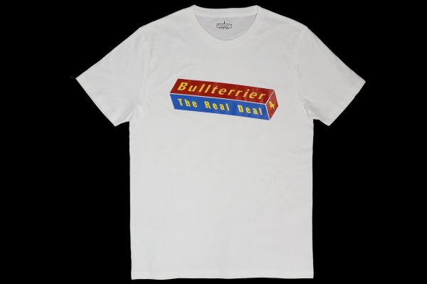 画像1: BULL TERRIER Tシャツ 3DBOX 白 (1)