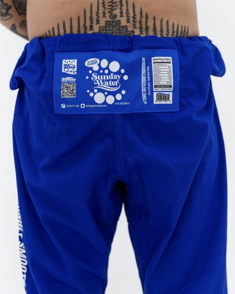 画像14: SUNDAY GROCERY STORE 柔術衣 Water 青 (14)