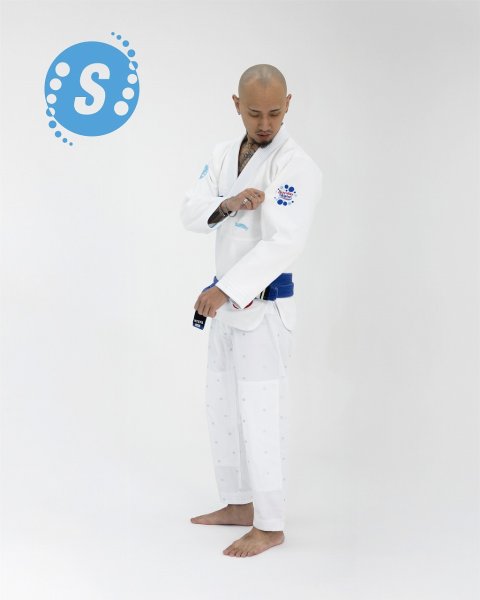 画像9: SUNDAY GROCERY STORE 柔術衣 Water 白 (9)