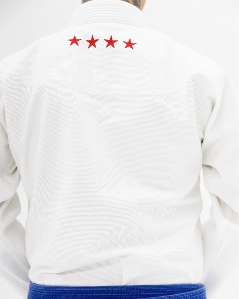 画像14: SUNDAY GROCERY STORE 柔術衣 Water 白 (14)