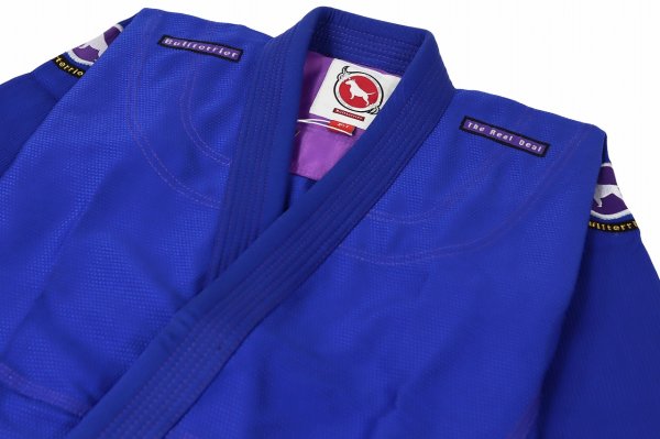 画像5: BULLTERRIER　レディース柔術衣　Soft Light 青 (5)