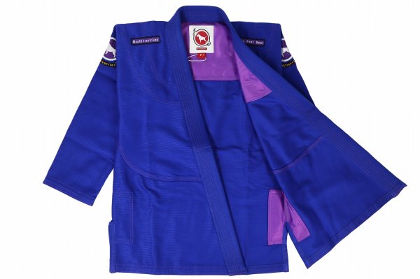 画像2: BULLTERRIER　レディース柔術衣　Soft Light 青 (2)