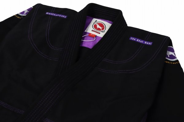 画像5: BULLTERRIER　レディース柔術衣　Soft Light 黒 (5)