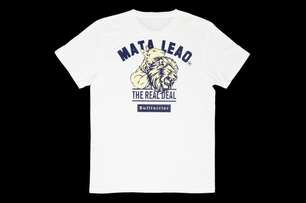 画像2: BULL TERRIER Tシャツ Mata Leao 白 (2)