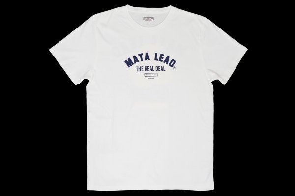画像1: BULL TERRIER Tシャツ Mata Leao 白 (1)