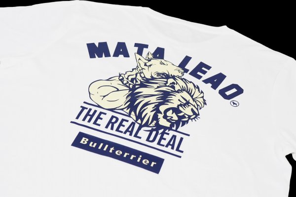 画像4: BULL TERRIER Tシャツ Mata Leao 白 (4)