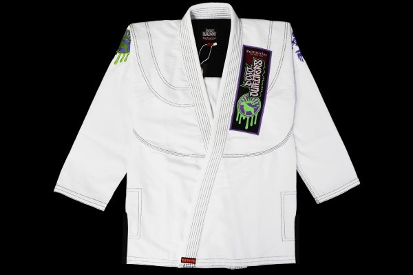 画像1: BULL TERRIER　柔術衣　Dojo OutfittersコラボV2 白 (1)