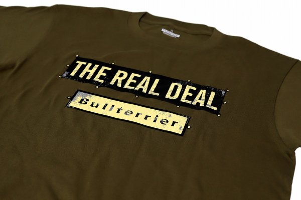 画像3: BULL TERRIER Tシャツ Steel Logo オリーブ (3)