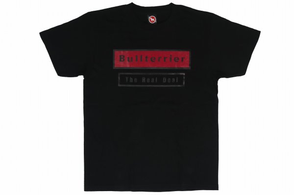 画像1: BULL TERRIER Tシャツ WBOX 黒/エンジ/黒 (1)