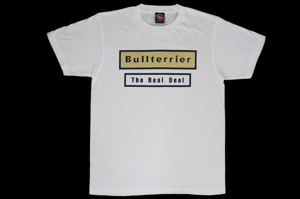 画像1: BULL TERRIER Tシャツ WBOX 白/ベージュ (1)
