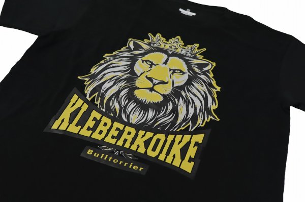 画像3: BULL TERRIER クレベル・コイケ Lion Tシャツ 黒 (3)