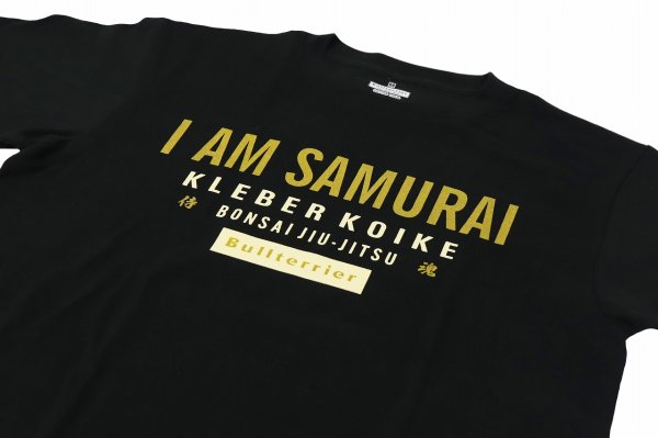 画像3: BULL TERRIER クレベル・コイケ Samurai Tシャツ 黒 (3)