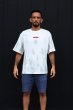 画像7: BULL TERRIER オーバーサイズTシャツ タイダイ 白 (7)