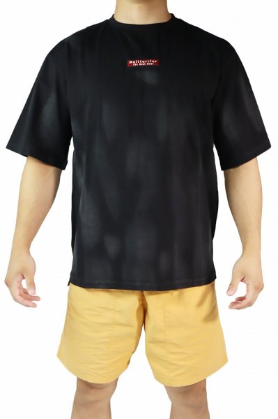 画像5: BULL TERRIER オーバーサイズTシャツ タイダイ 黒 (5)