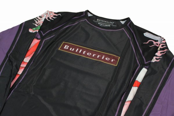 画像6: BULLTERRIER ラッシュガード Acala2.0 長袖 黒 (6)