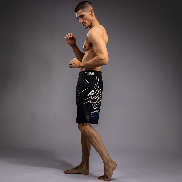 画像3: Venum x Tekken8 ファイトショーツ Jin Kazama 青/黒/白 (3)