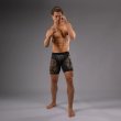 画像2: VENUM Vale Tudo ショーツ Tiger 黒/ネオンオレンジ (2)