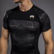 画像6: VENUM ラッシュガード G-Fit Air 半袖 黒/デザートサンド (6)