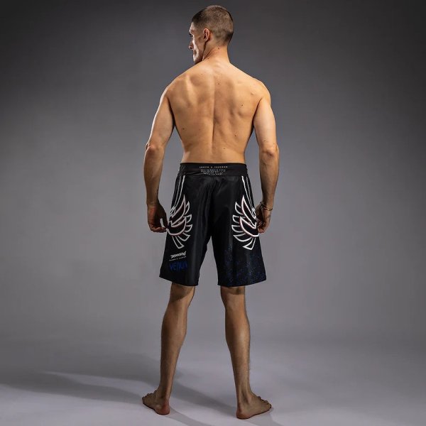 画像4: Venum x Tekken8 ファイトショーツ Jin Kazama 青/黒/白 (4)