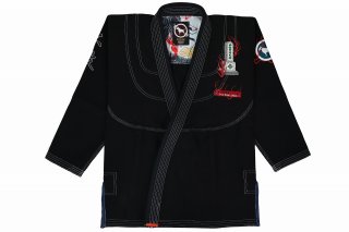 柔術衣上下【黒】 - ファイターズショップブルテリア