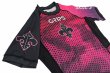 画像5: Grips x AL Leone ラッシュガード DIGITAL CAMO 半袖　プラムパープル/黒 (5)