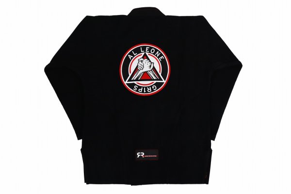 画像3: Grips x AL Leone 柔術衣 SECRET WEAPON　黒 (3)