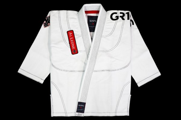 画像1: Grips x AL Leone キッズ柔術衣 PRIMERO　白 (1)