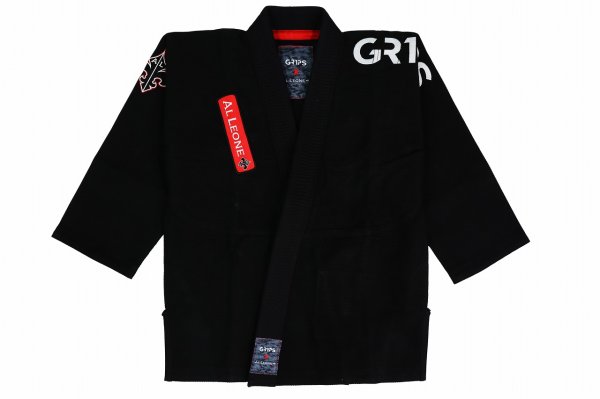 画像1: Grips x AL Leone キッズ柔術衣 PRIMERO　黒 (1)