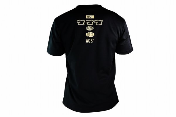 画像6: ACE7 ドライフィットTシャツ 01 黒 (6)
